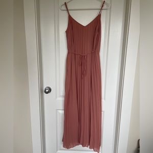 ⚡️ H&M Tie Front Pleated Dress